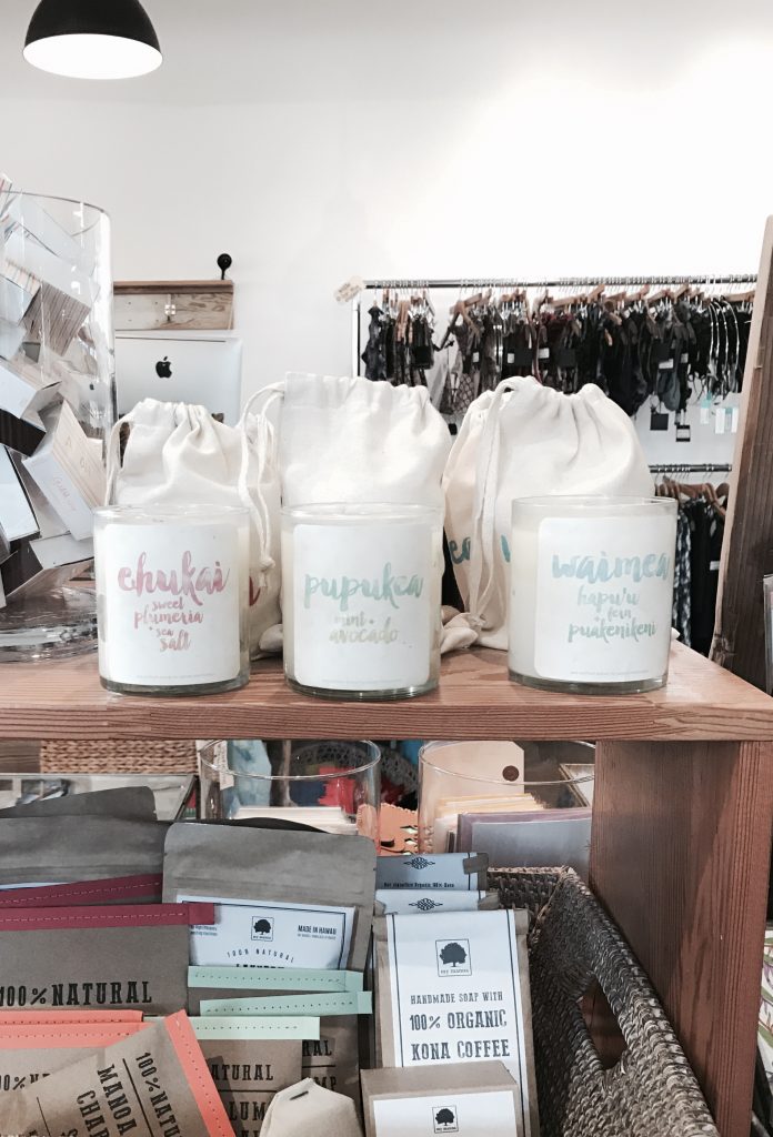 HALEIWA & KAILUA-GUAVA boutique- HAWAII- candles
