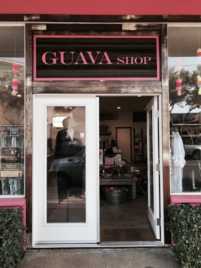 HALEIWA & KAILUA-GUAVA shop- HAWAII- front